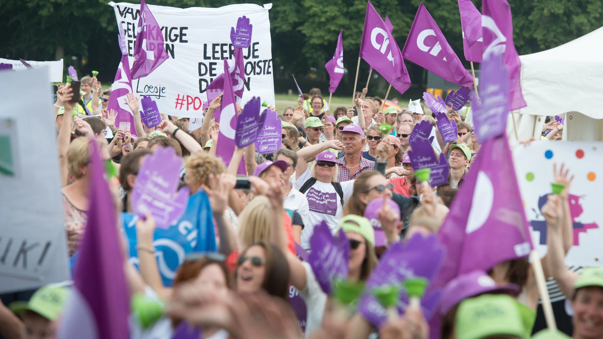 cnv actie jonge mensen