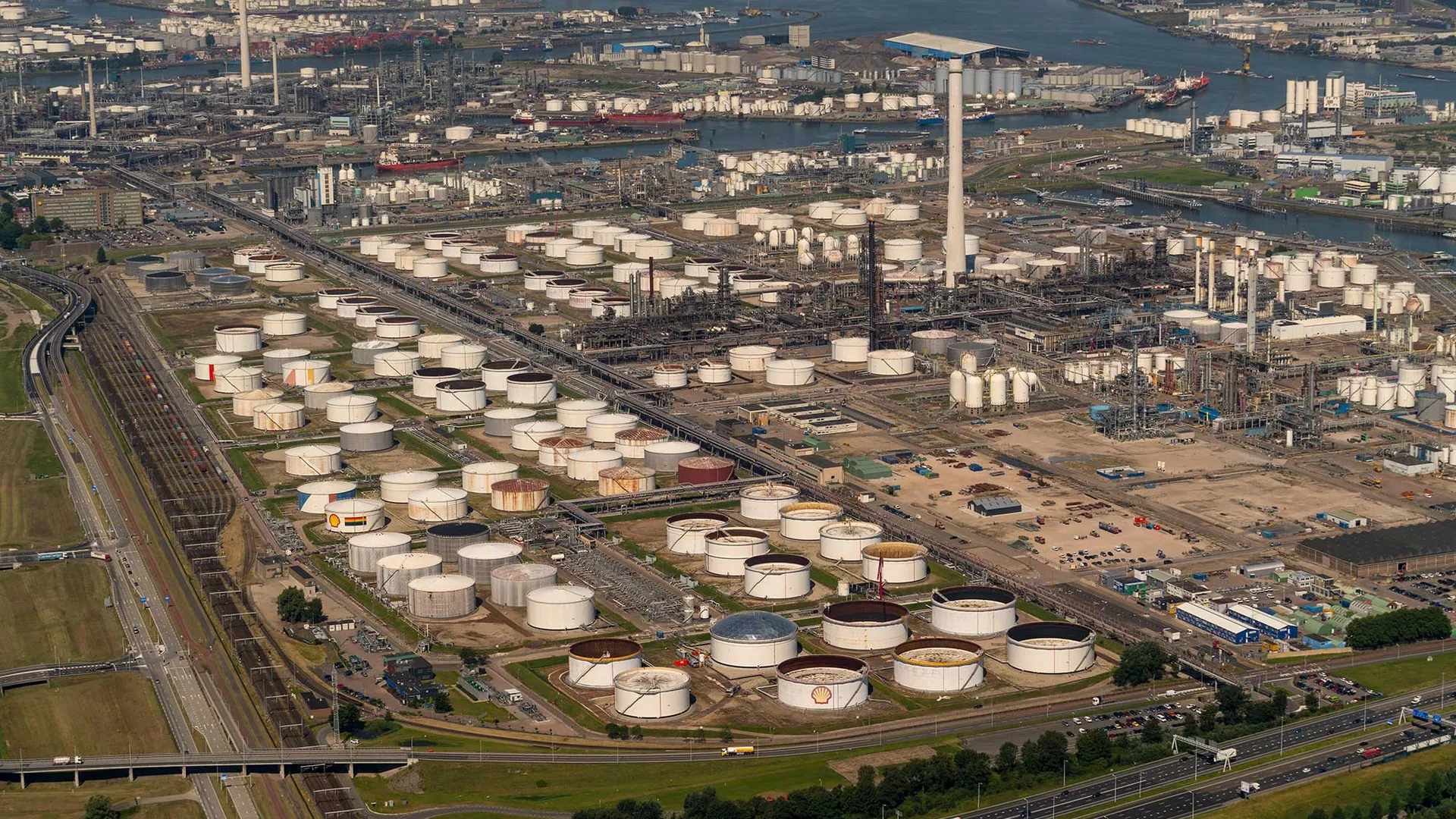 Raffinaderij Shell Pernis